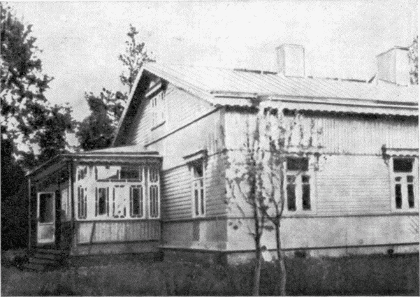 «Зеленый домик» А. И. Куприна в Гатчине.