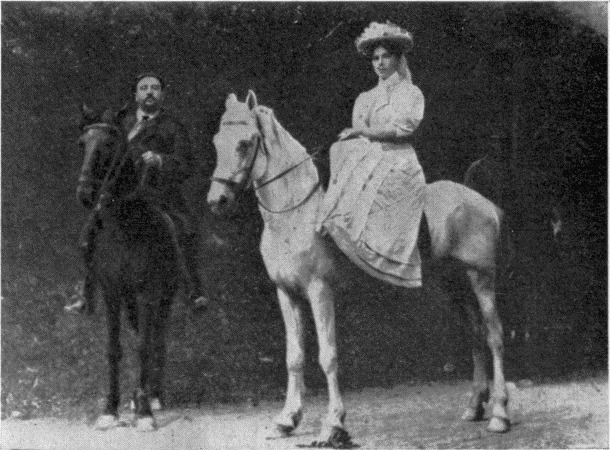 А. И. Куприн и Е. М. Куприна. Ялта. 1907 г.
